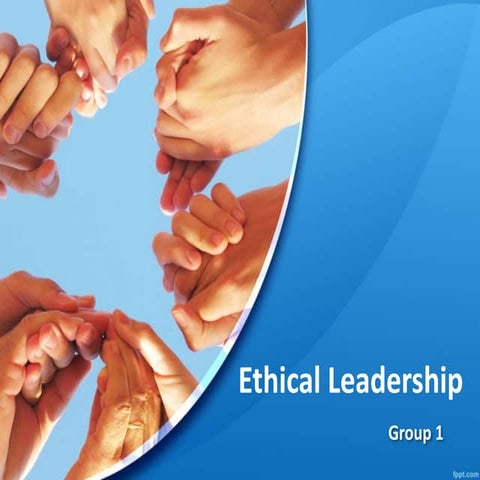 Ethical leadership