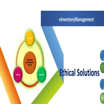 Ethical solutions inventory