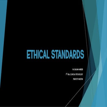 Explain The Ethical Standards Used In The Business Environment www.slideshare.net