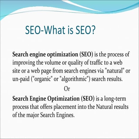 Ethical and Unethical SEO practices