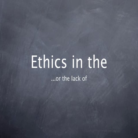 Ethics