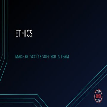 Ethics