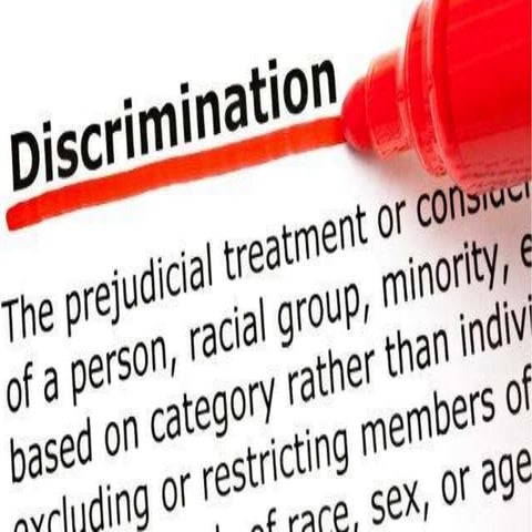 Ethics- Discrimination in workplace.