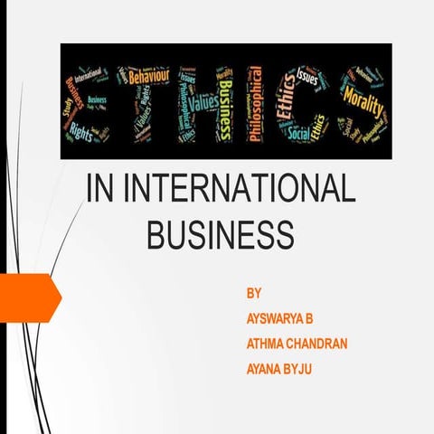 globalization and its ethical challenges | PPTX