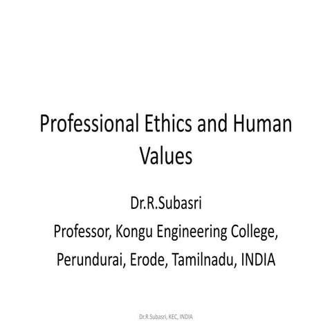 Ethics