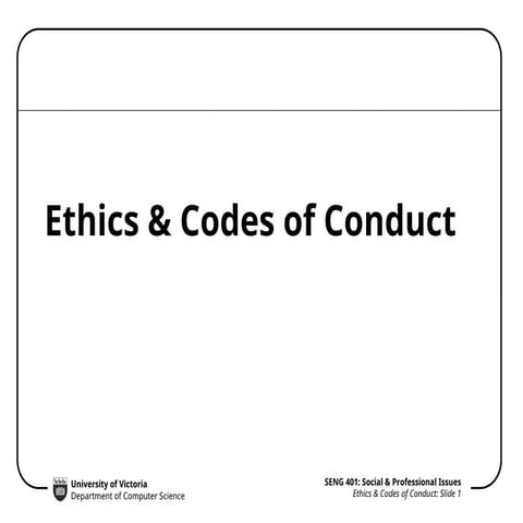 Ethics AND CODE OF CONDUCT AND BRANCHES.ppt