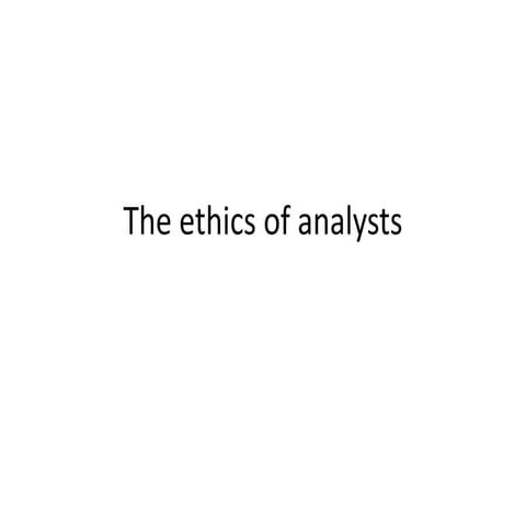 Ethics and data
