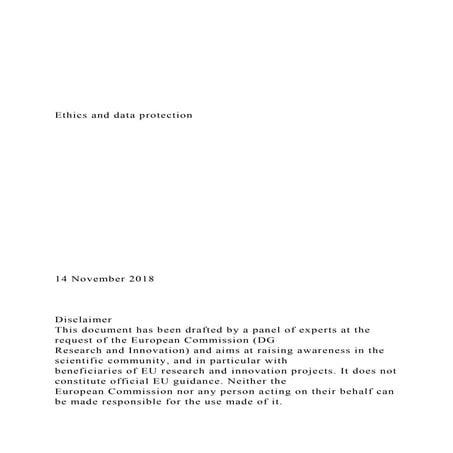 Ethics and data protection          .docx