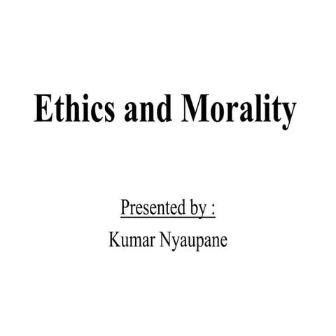 Public Health ethics 