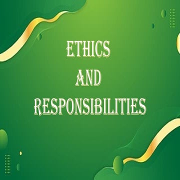 ethics and responsibility of mental health nurse