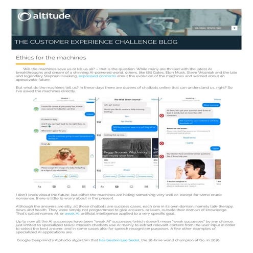 Ethics for the machines   altitude software