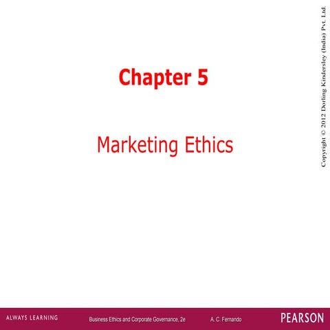 Ethics in mktg