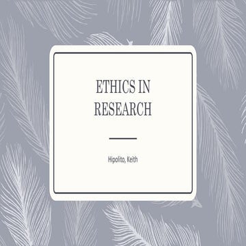 ETHICS IN RESEARCH report.pptx POWER POINT