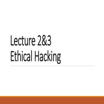 Comprehensive Guide to Ethical Hacking: Techniques, Ethics, and ...