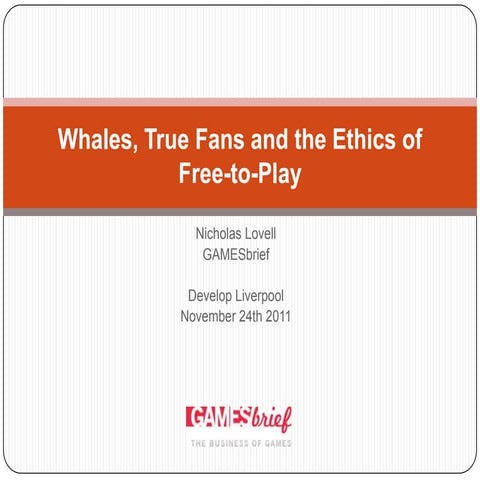 Ethics of free to play games