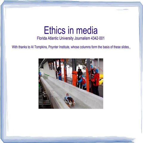 Ethics online