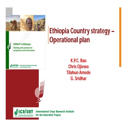 Ethiopia country strategy operational plan | PDF