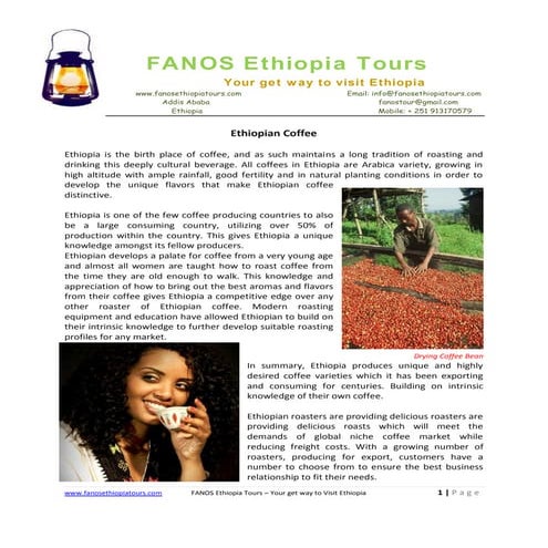 Ethiopian coffee | PDF
