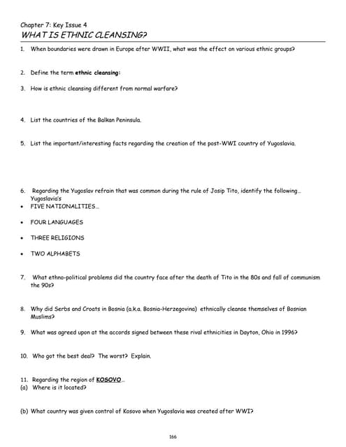 Chapter 7 Key Issue 1