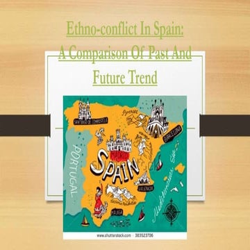 Ethno conflict in spain | PPTX