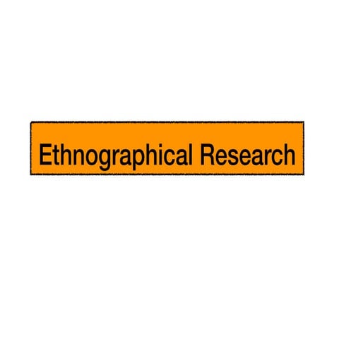 Ethnography