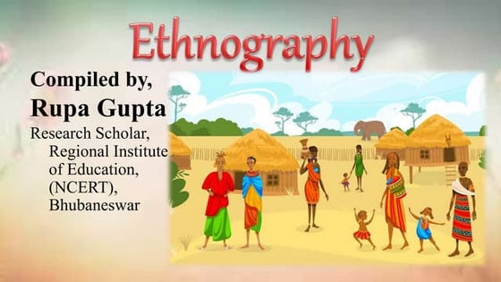 Ethnography | PPT