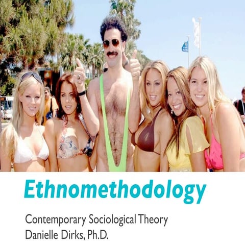 Ethnomethodology