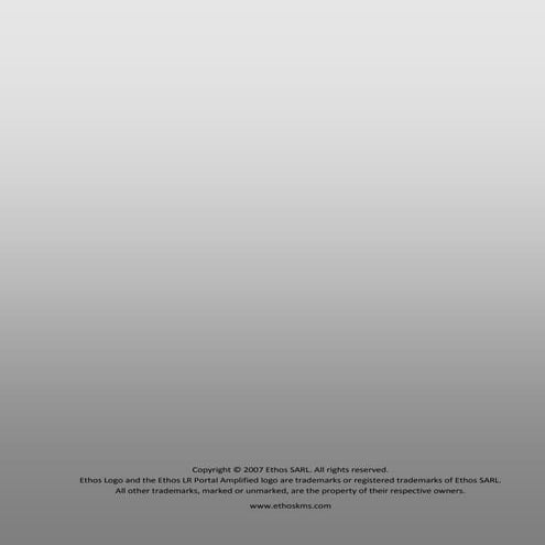 Ethos Portal Overview Rev4 L