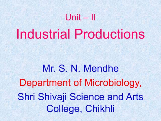 Ethyl alcohol production ppt