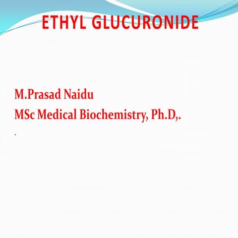 Ethyl Glucuronide
