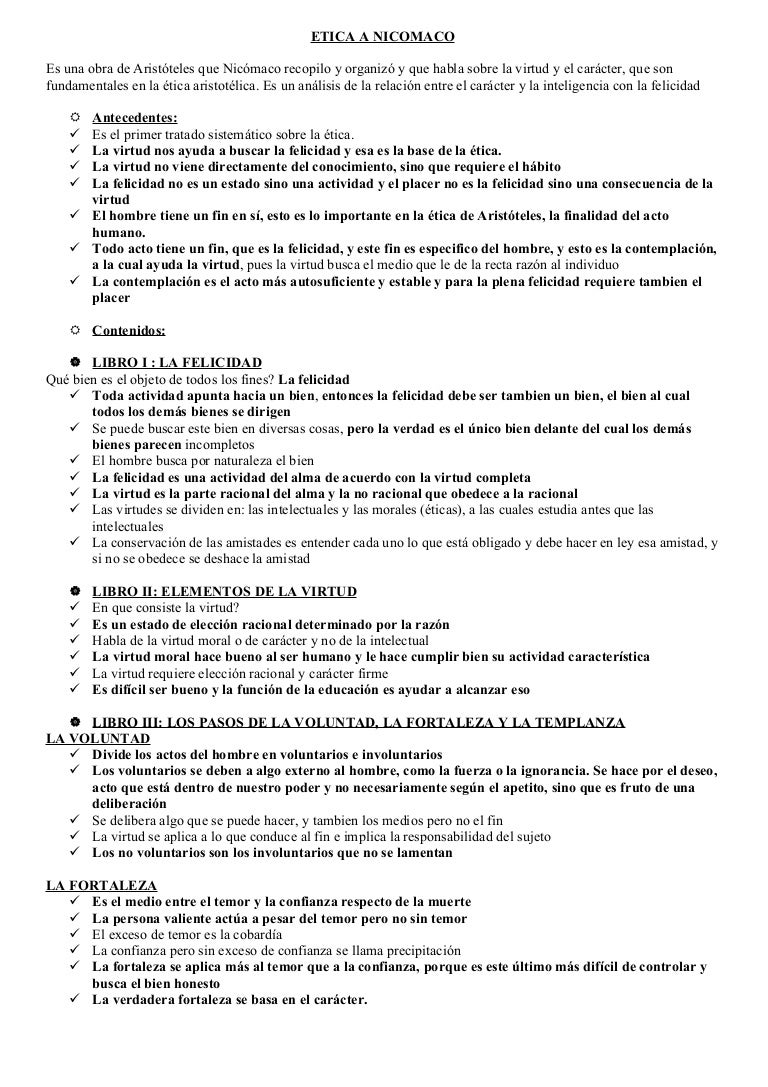 Etica A Nicomaco