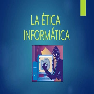 Etica Informatica | PPTX