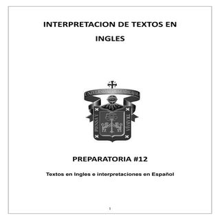 Textos en Ingles con Interpretacion...