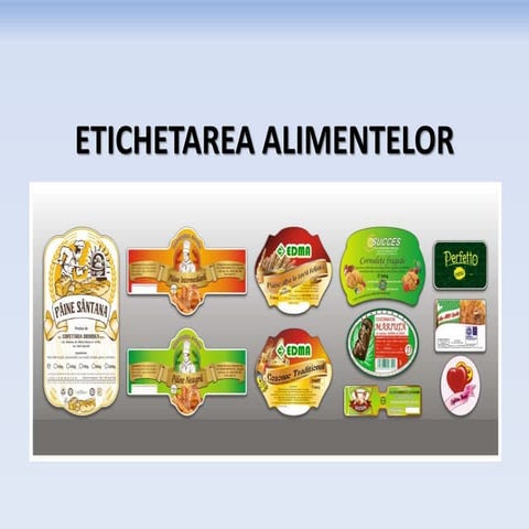 Etichetarea alimentelor