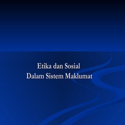Etika it | PPT
