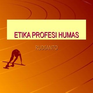 Etika profesi humas