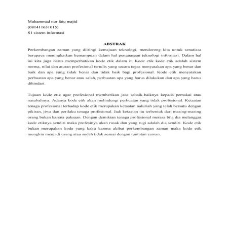 Etika profesi tugas 1