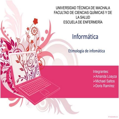 Etimología de informática