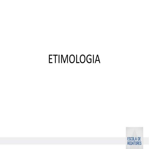 Etimologia