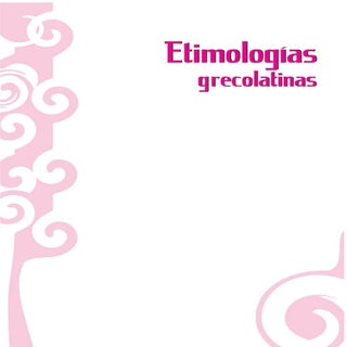 Etimologias grecolatinas