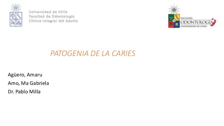 Etiologia caries dental