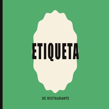 ETIQUETA de RESTAURANTE ..............................
