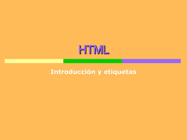 Etiquetas Html Udp