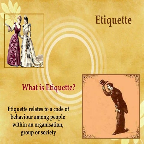 Professional Etiquette At The Workplace | PPT