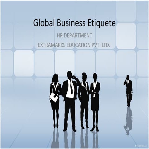 Business Etiquette training