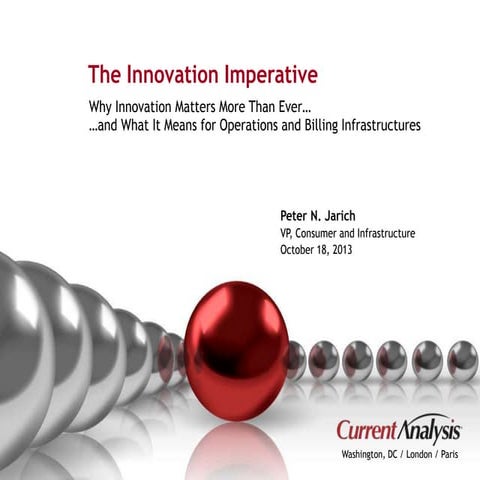ETIS 2013: The Innovation Imperative