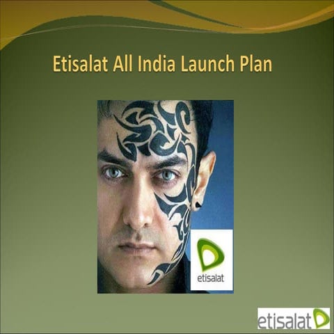 Etisalat All India Launch Plan