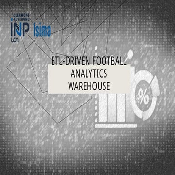 ETL DRIVEN ANALYTICS DATA WAREHOUSE (DATA ENGINEERING) | PPTX
