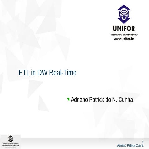 ETL DW-RealTime