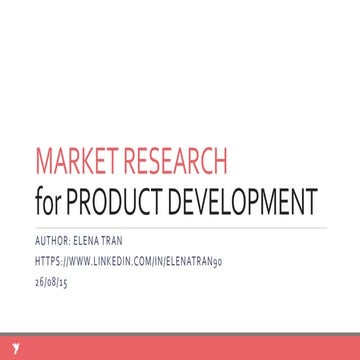 Market Research Flow & Methodologies